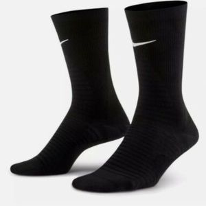 Nike Spark Lightweight Crew Running Socks Black Women's Size (7.5-9) SK0050-010